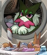 feline meowscarada pokemon // 2000x2351 // 572KB