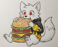 burger cuteart denazik eat furry // 957x768 // 140KB